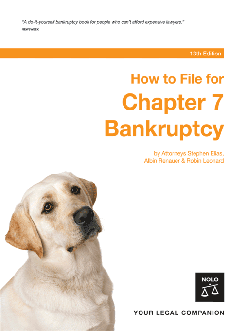 Title details for How to File for Chapter 7 Bankruptcy by Stephen Elias - Available
